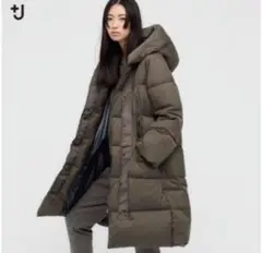 【極美品✨】UNIQLO＋J ジルサンダー　ロングダウンジャケット　ブラウン　S UNIQLOのフリマアイテム一覧