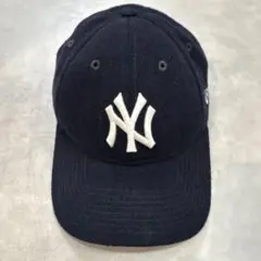 New Era ヤンキース 9FORTY ウールキャップ ネイビー
