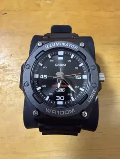 CASIO ILLUMINATOR アナログ腕時計 WR100M