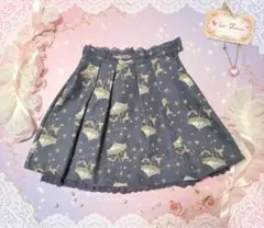 axes femme メリーゴーランド柄スカート