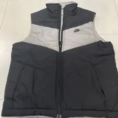 Nike ダウンベスト 160サイズ グレー/ブラック