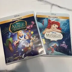 ディズニー DVD ふしぎの国のアリス リトル・マーメイド 2枚セット