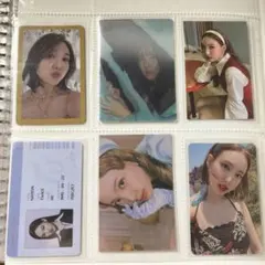 TWICE ナヨン　6枚トレカセット