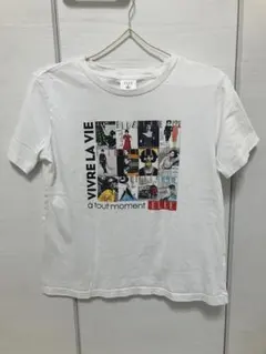 レディース プリント 半袖Tシャツ Mサイズ