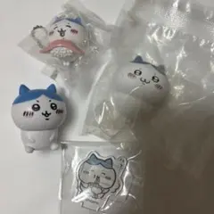 ハチワレ　アクスタ　ちいかわ観光　ラーメン　ふくふく　食べ物いっぱいマスコット