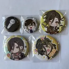 いれいす 缶バッジ 悠佑 4点セット SD 美品