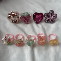 子供用指輪リング9個セット