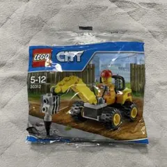 ●レゴ●30312 レゴシティ ポリバッグ ミニフィグ ドリラー 現場作業員