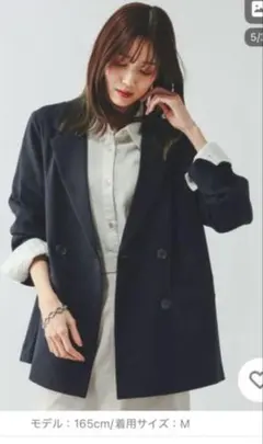 ★未使用タグ付き★GLOBAL WORK ダブルジャケットのサムネイル