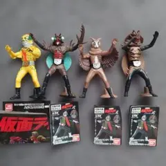HG仮面ライダーClassic参とHG仮面ライダーClassic弐から怪人4体