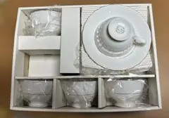 GIVENCHY カップ＆ソーサー5客セット 未使用 HOYA 箱付