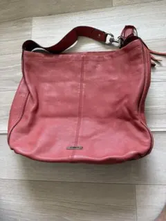 COACH 赤 ショルダーバッグ
