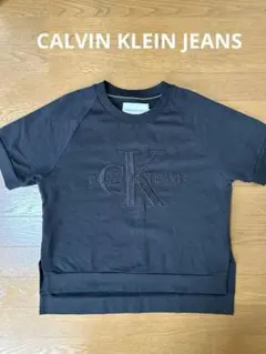 CALVIN KLEIN JEANS ブラック Tシャツ S