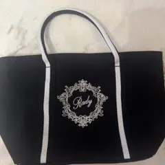 Rady ブラック トートバッグと小物入れ