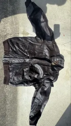 CHALLENGE レザー ジャケット 黒