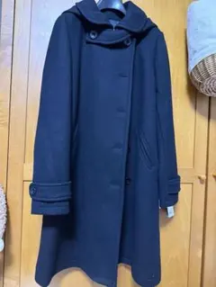 アーバンリサーチドアーズ　限定ブラック　ウール混　ロングコート　新品