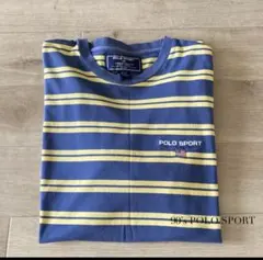 90’s 好配色 雰囲気◎ フェード◎ POLO SPORT ボーダーTシャツのサムネイル
