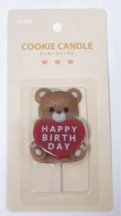 COOKIE CANDLE クマ型