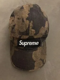 Supreme Flames Jacquard Denim Camp Capのサムネイル