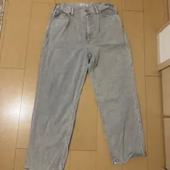 DENIM & MILITARY グレー ハイウエストデニムパンツのサムネイル
