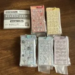 サンリオキャラクターズ　ボンボンドロップミニチュアチャーム　全5種類コンプリート