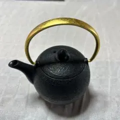 新品 鉄瓶 鉄急須 松唐草 二段重 洗朱塗 急須 レトロ | Mercari