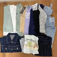 子ども服まとめ売り　12点　女の子130cmのサムネイル