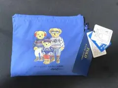 【6/6発送】レインバッグ ポロベア ロゴ ワンポイント 無地 ポケッタブルのサムネイル