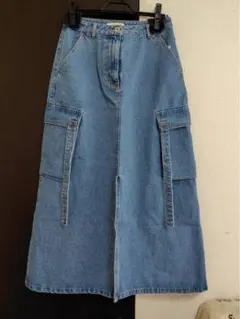 【70％オフ】RADIATE☆デニムロングスカート☆18000円☆新品☆9号