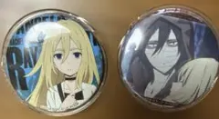 希少】殺戮の天使 アニメ5周年記念くじ 缶バッジ レイチェル ザック