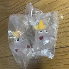 ピクサーキャラクター　ファッションリング　ロイヤルクリア　2個セット