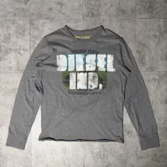 00s DIESEL damage design long t-shirt