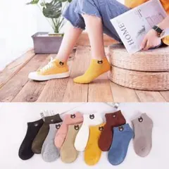 ソックス レディース フットカバー 透明なレース 靴下薄手 無地10足セット