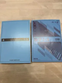 チャート式 数学IA 解答編と参考書 セット