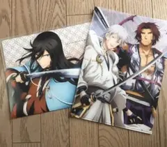 活撃刀剣乱舞 クリアファイル 鶴丸国永 蜻蛉切 和泉守兼定 とうらぶ