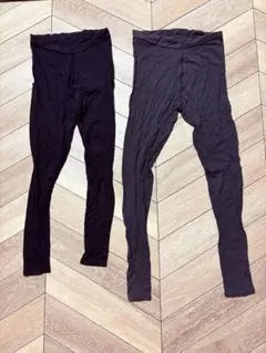 無印　マタニティレギンス　2つセット