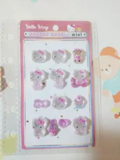 正規品おすそ分け♡ ボンボンドロップシールミニ ハローキティ ピンク サンリオのサムネイル