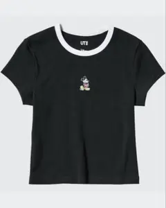 UT　ディズニー　ミッキーマウス　半袖Tシャツ　Lサイズ　黒