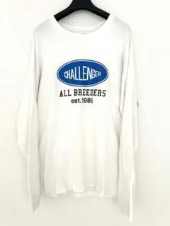 CHALLENGER ALL BREEDERS 長袖カットソー ホワイト Lのサムネイル