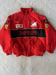 最終値下げ！Ferrari ナイロンジャケット レッド XXLサイズ