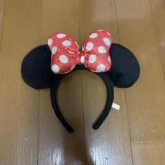 ディズニー　ミニー　カチューシャ スパンコール