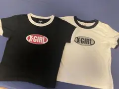 X-GIRL 半袖Tシャツ 2枚セット