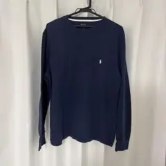 POLO RALPH LAUREN ワッフル長袖カットソー ネイビー Lのサムネイル