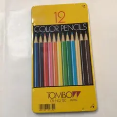 TOMBO 12色色鉛筆セット CB-NQ 12C 中古
