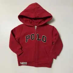 ラルフローレン Polo 赤 フード付きパーカー18M