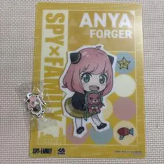 くら寿司 SPY×FAMILY アーニャ下敷き&キーホルダー