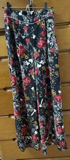 HARE 花柄 ワイドパンツ イージーパンツ