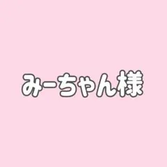 みーちゃん様専用★１点