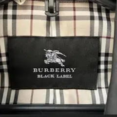 BURBERRY BLACK LABEL トレンチコート ブラック