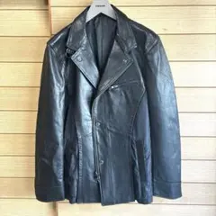 黒レザージャケット　サイズ48
